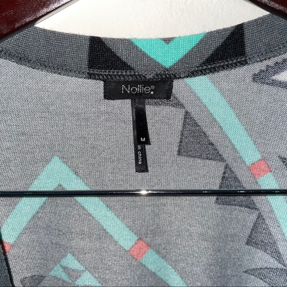 Nollie Geometric Print Button Cardigan - Picture 3 of 4
